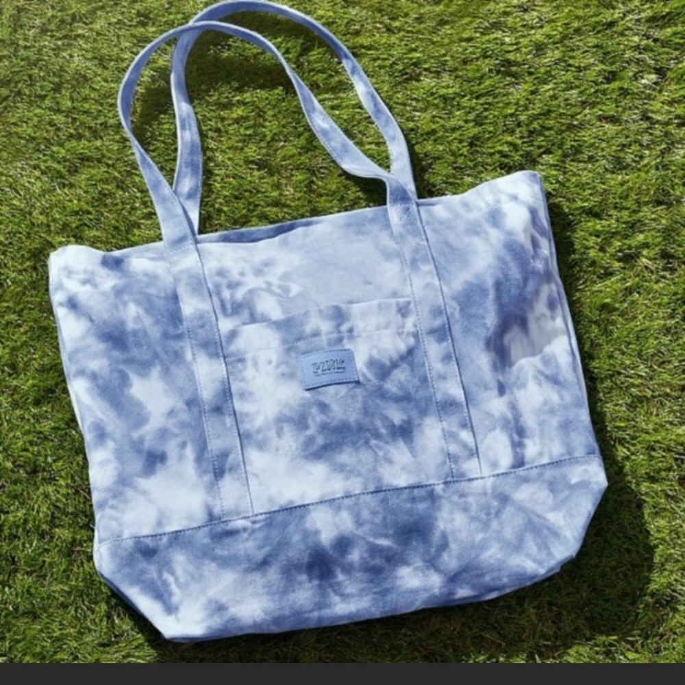 Victoria secret tye dye canvas tote